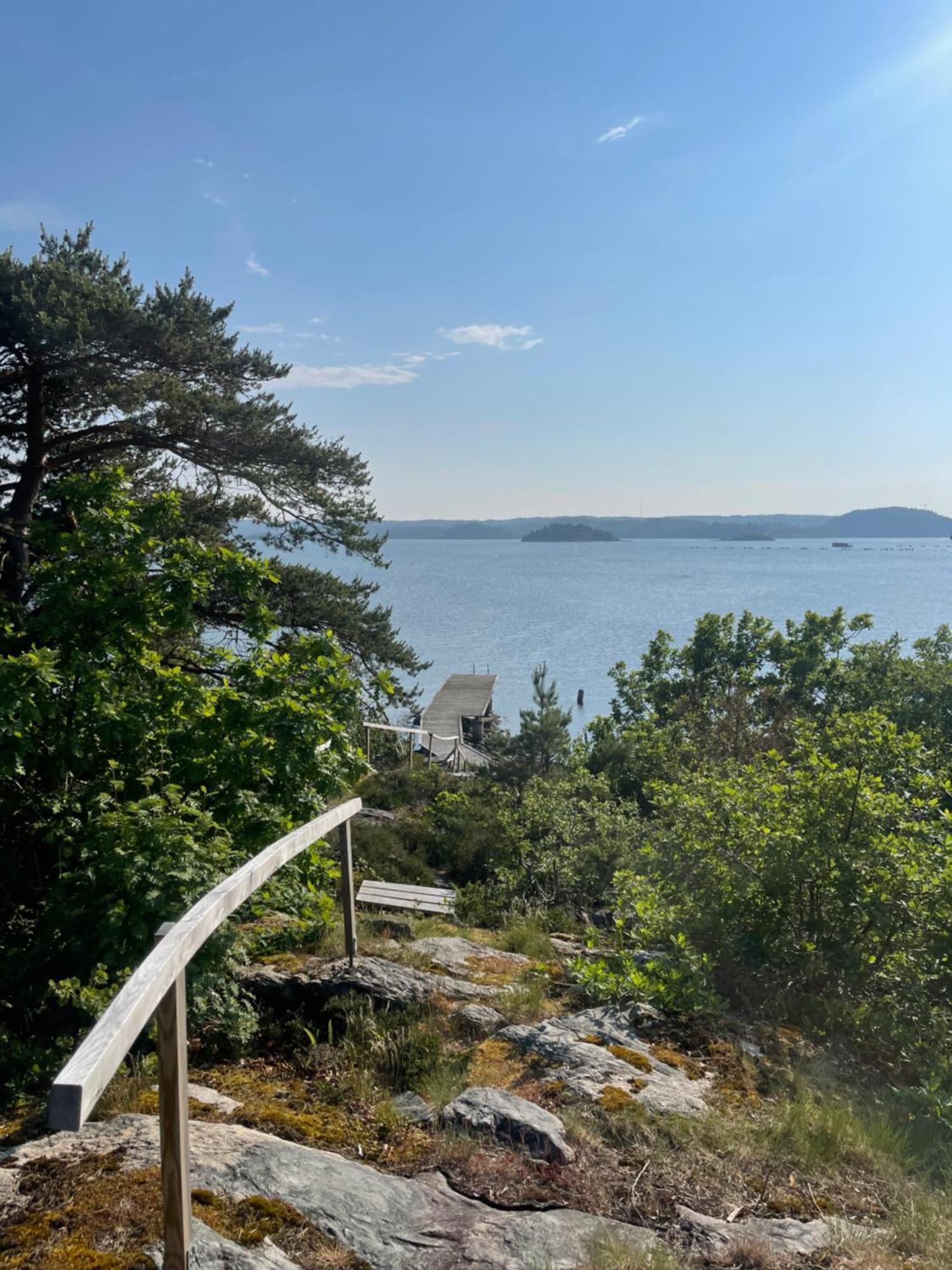 Seaside Dream With Jetty & Guest Cottage Ljungskile Eksteriør billede